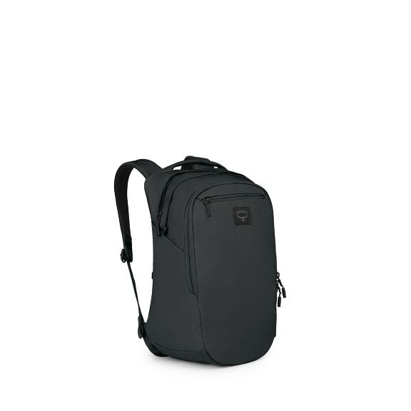 side view of the Aoede Airspeed Backpack  in color tanconcrete