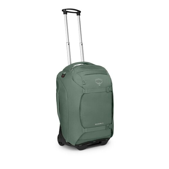 side view of the Sojourn™ Shuttle Wheeled Duffel 22"/45L in color black